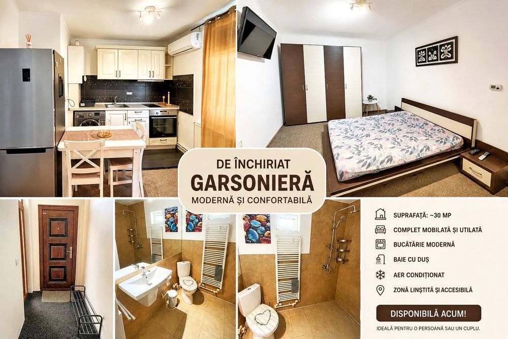 Garsoniera de inchiriat