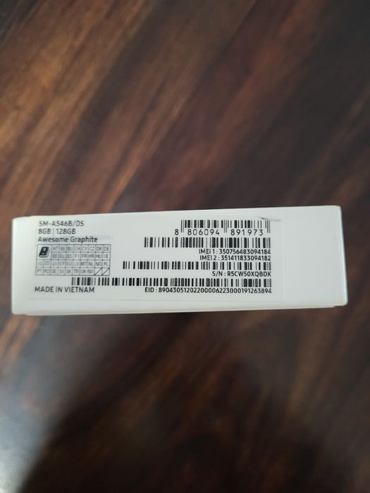 Samsung Galaxy A54 5G Black Nou, Sigilat
