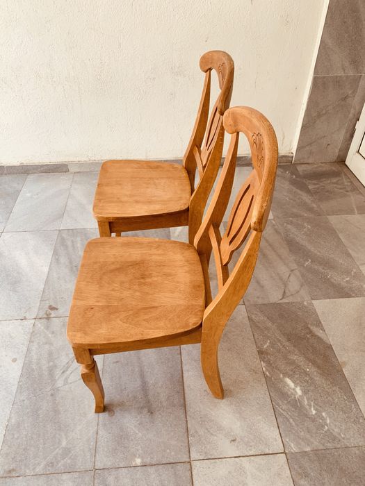 Винтидж трапезни чифт столове