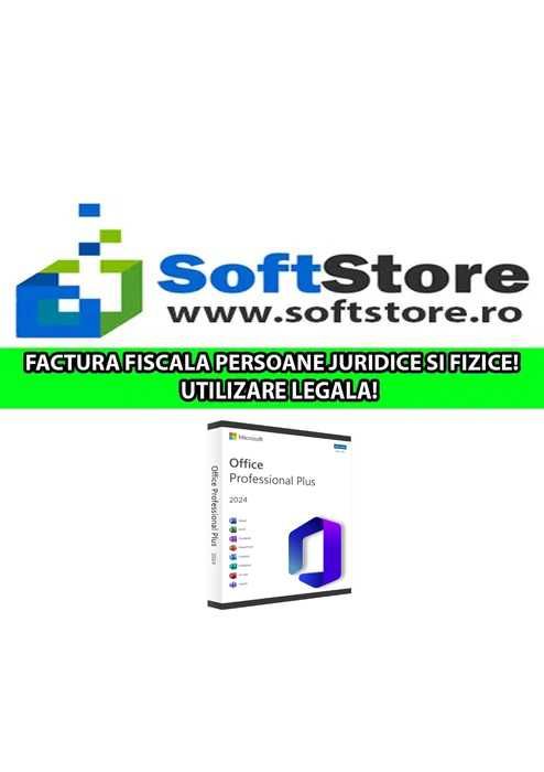 LICENTA RETAIL: Office Pro Plus 2024 / 2021 - Factura Fiscala, Legal!