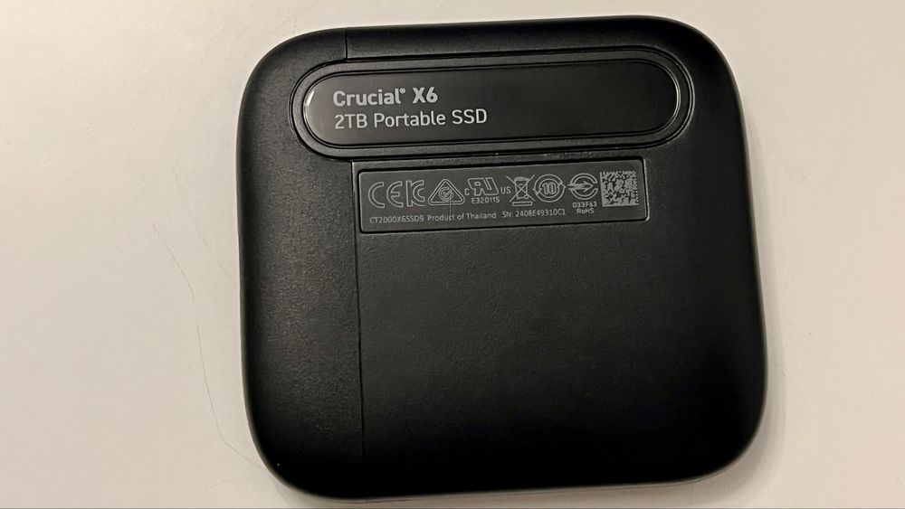 Crucial X6 Portable SSD 2TB