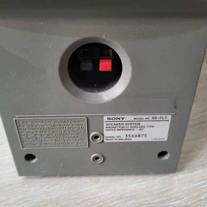 Колонки Sony SS-FL7