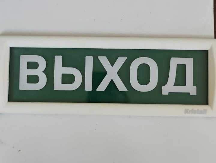 КРИСТАЛЛ-12 Выход Оповещатель световой, 12В, табло плоское (новый)