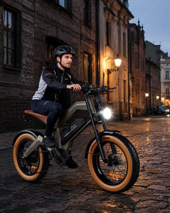 Електрически Fat Bike M20 велосипед 1500W 48V 15.6Ah 55KM/H