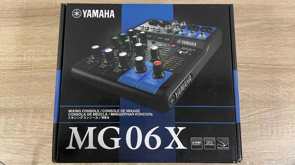 Микшерный пульт Yamaha MG06X