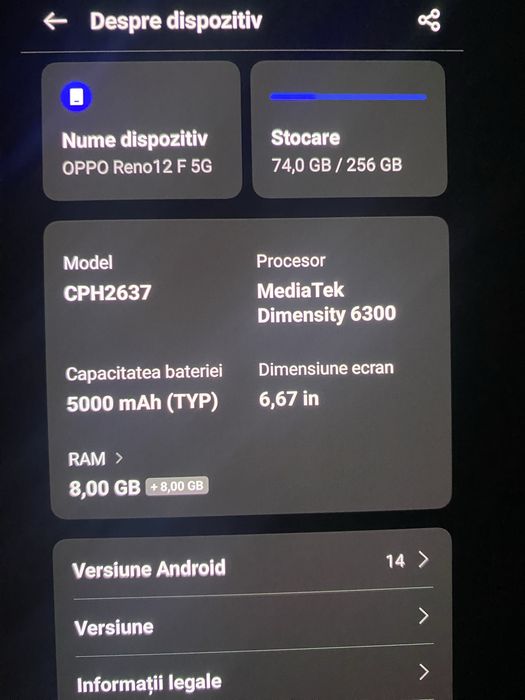 oppo reno 12F 5G