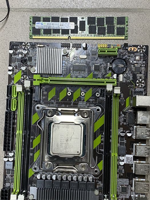 Xeon мат плата комплект