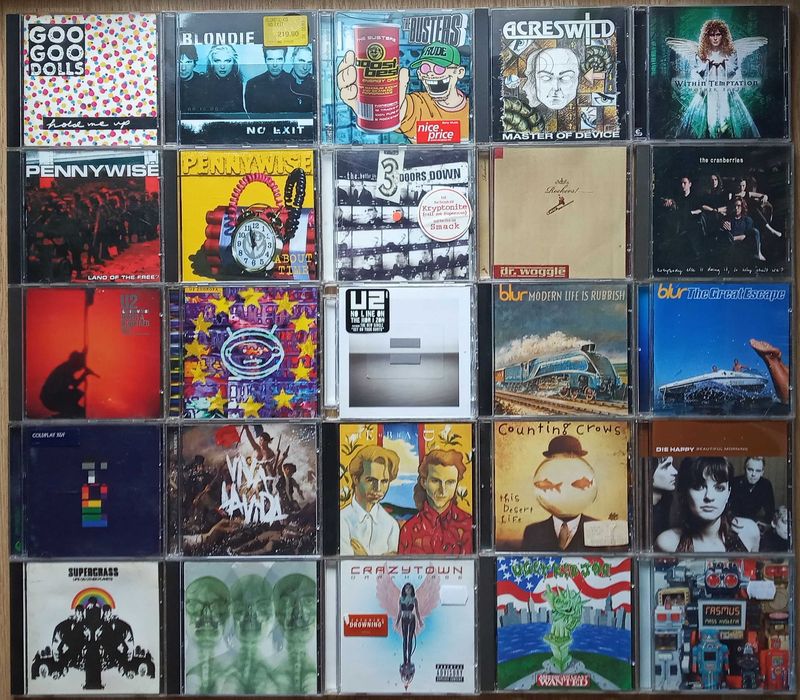 cd-uri originale second hand cu muzica