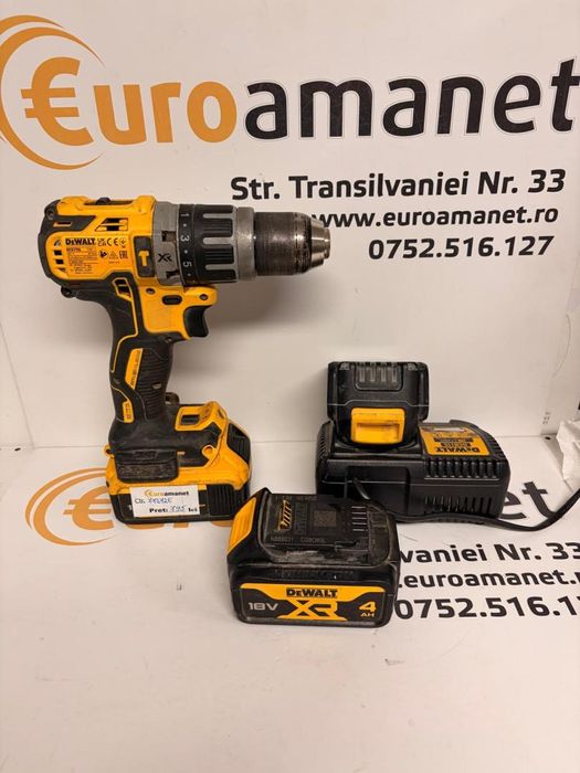 Dewalt DCD796, 3 baterii si incarcator -T-