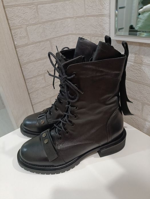 Зимние сапоги натуралка