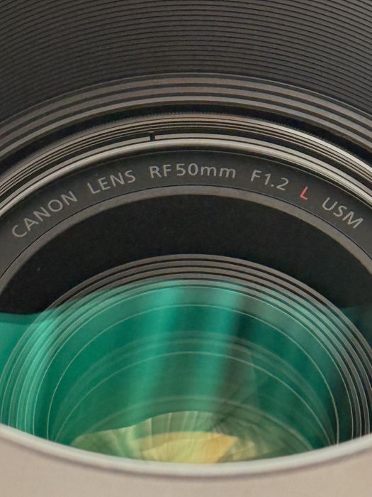 Новый обьектив CANON RF 50 1.2