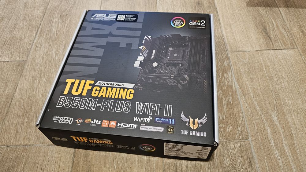 Комплект дъно процесор рам Ryzen 7 5700X, 32GB DDR4 3200MT/s, B550M TUF GAMING PLUS WIFI II