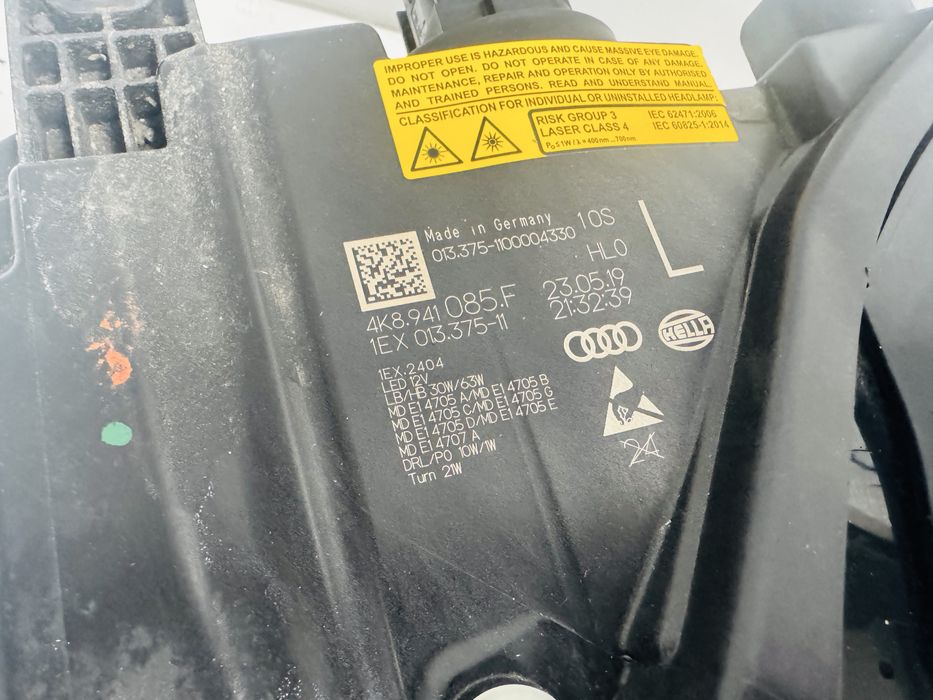 Far stanga Matrix Laser Audi A7/AUDI RS6 dupa 2020 cod 4K8941085F