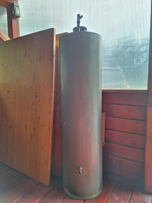 Boiler pe lemne cu cazan