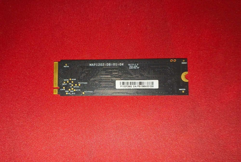 Nvme m2 SSD apacer 256gb