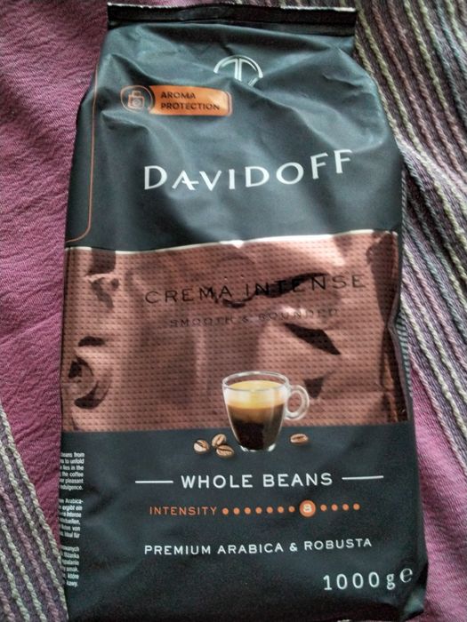 Кафе  на зърна  Davidoff