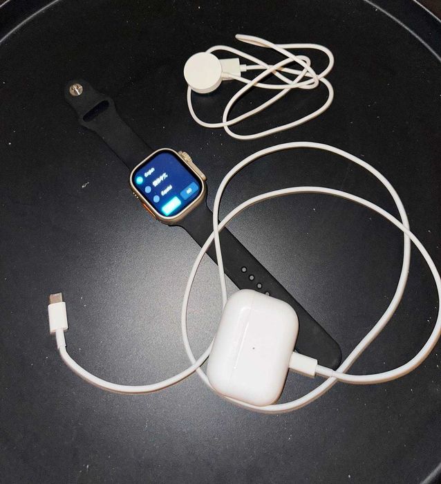 Smartwatch + casti bluetooth in ear