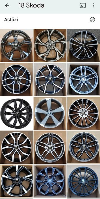 Jante 18 Skoda Octavia Superb Karoq Kodiak pe 18 "