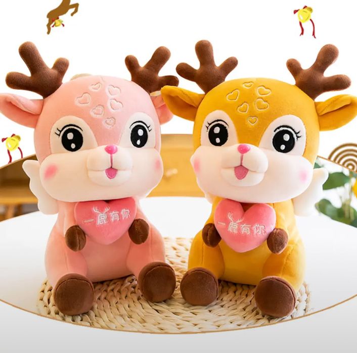 Мягкая игрушка олененок