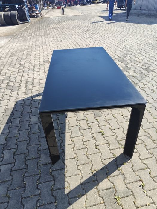 Masa din sticla extensibila, mare, bucatarie, sufragerie
