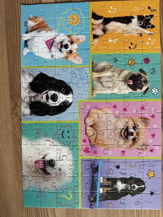 Set 6 puzzleuri animale, dinozauri și trenulețul Thomas