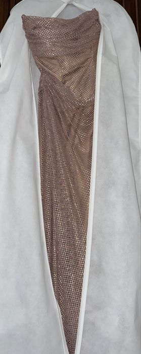 Дизайнерска официална дълга рокля ROS HAUTE COUTURE