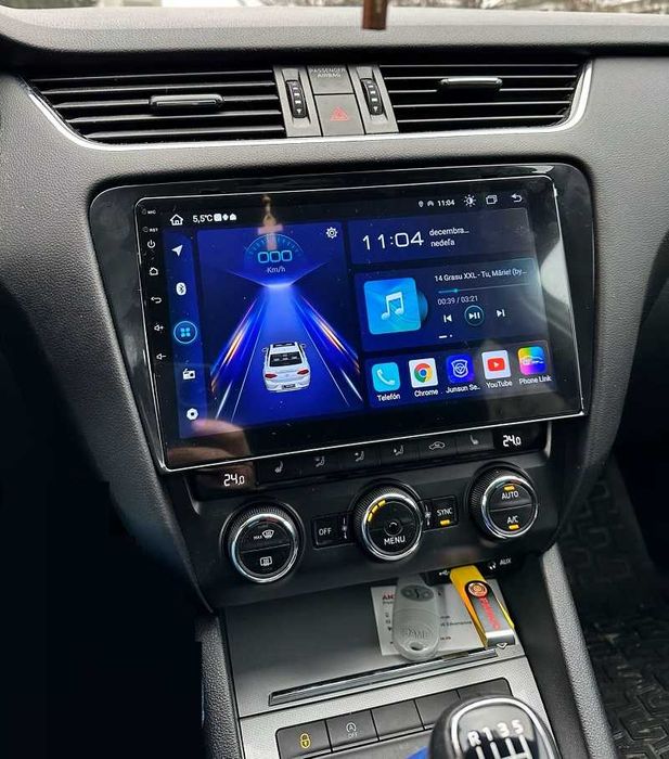 Skoda Octavia мултимедия Android GPS навигация