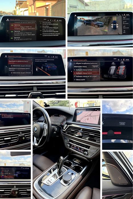 BMW Seria 7 2020 Facelift G11 Full/ 730d xDrive/ Faruri Laser/ Tablete