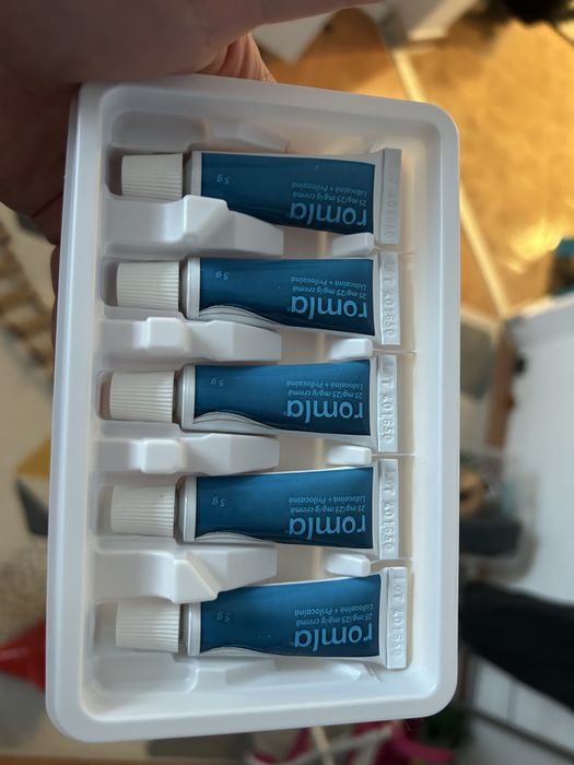 Crema Romla anestezica