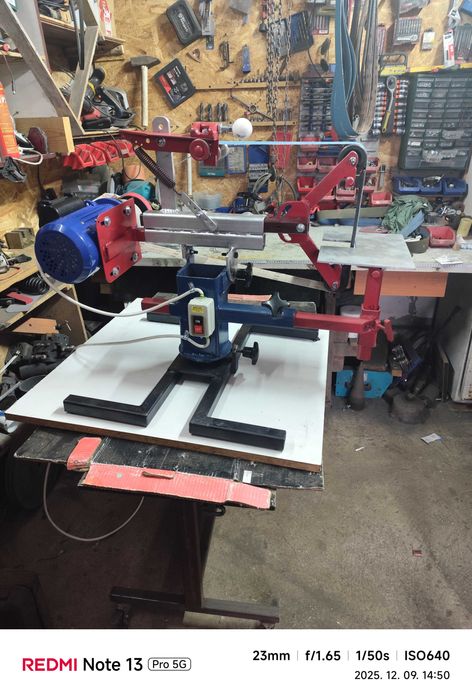 slefuitor cu banda continua. 1,1 kw