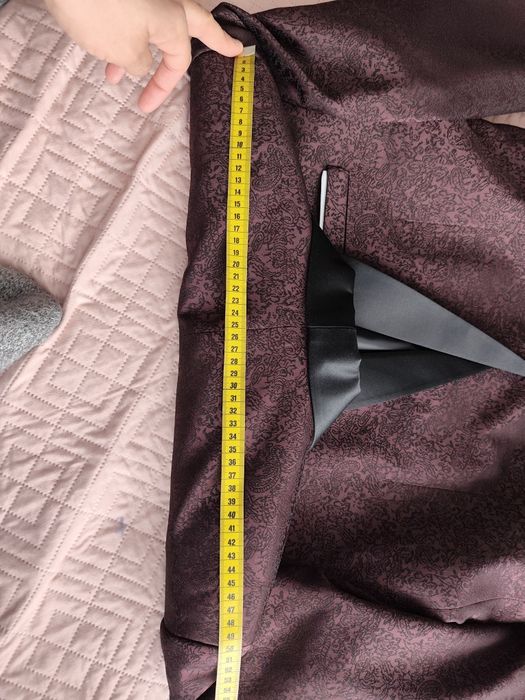 Costum mire Valemar visiniu/negru măr.54 – ca nou, husă