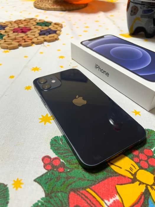 iphone 12 black  128gb 92%