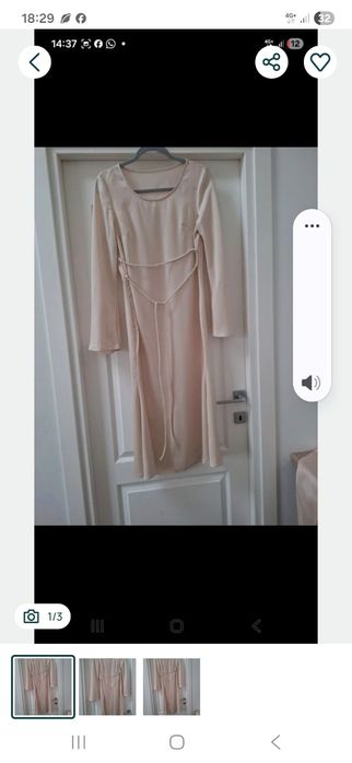 Rochie eleganta satin