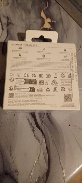 Casti In-Ear Huawei FreeBuds SE 3, True Wireless, Microfon, Bluetooth negre - 
Noi