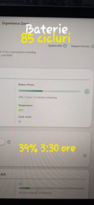 Vând Laptop Acer Swift go 14 (în garanție)