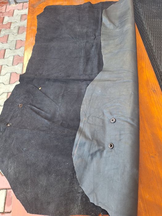 Piele neagră  prelucrată