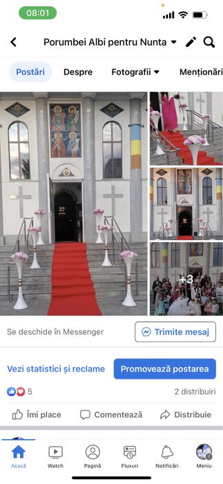 Aranjamente nunta biserica