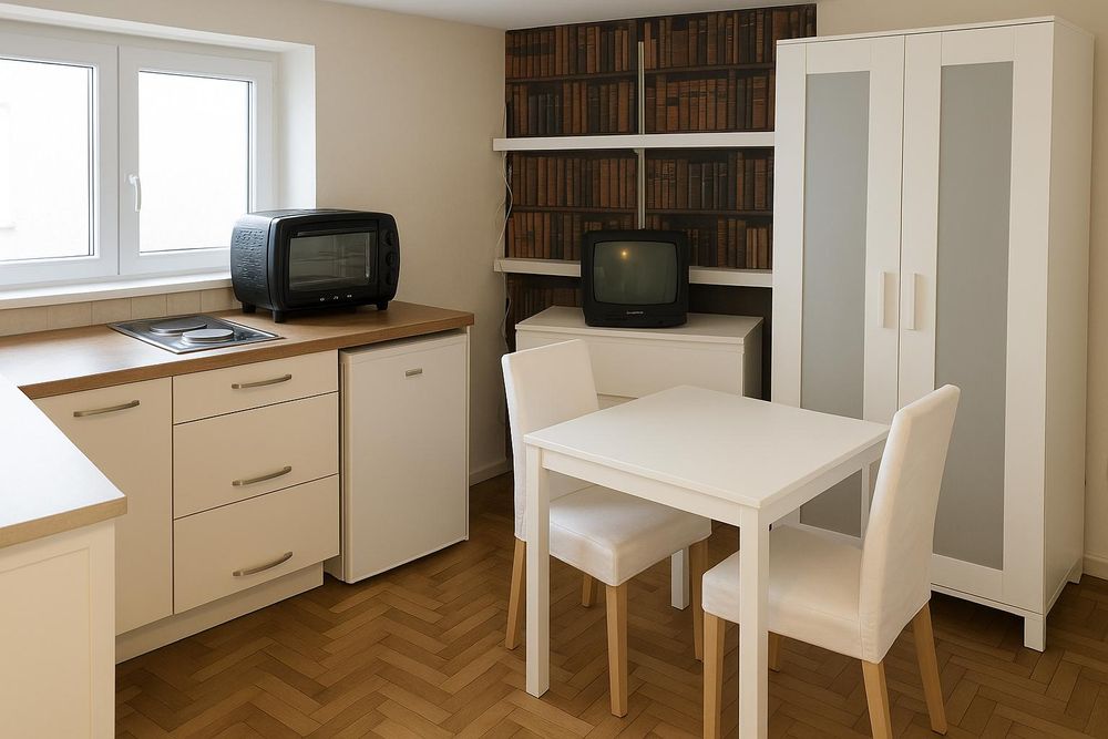 Дава се под наем Едностаен апартамент в Пловдив, Център - 20 кв.м за 178.5 € - Снимка #1