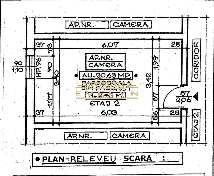Cameră de cămin de vânzare – Zona Industrială / Str. Cornișa