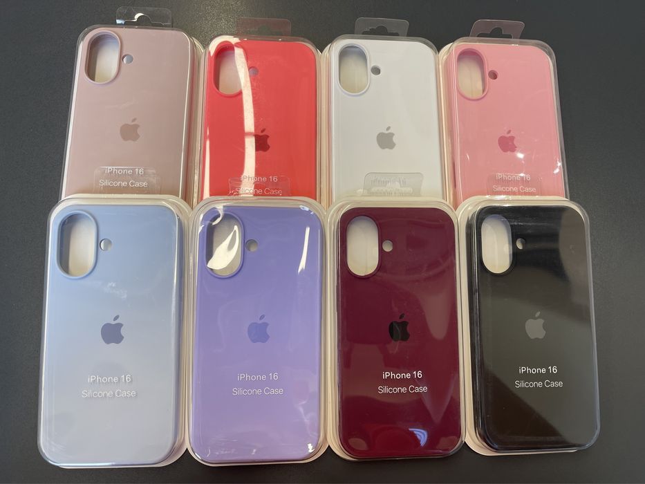 Силиконов кейс iPhone 16 16 Pro 16 Pro Max