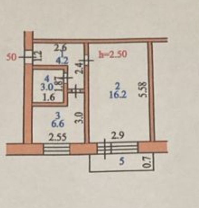 Продам 1 комнатную квартиру