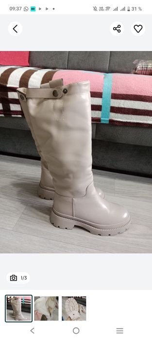 Зимние сапоги новые 8000тыс