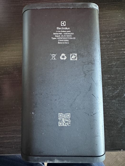 Acumulator electrolux ultimate 800