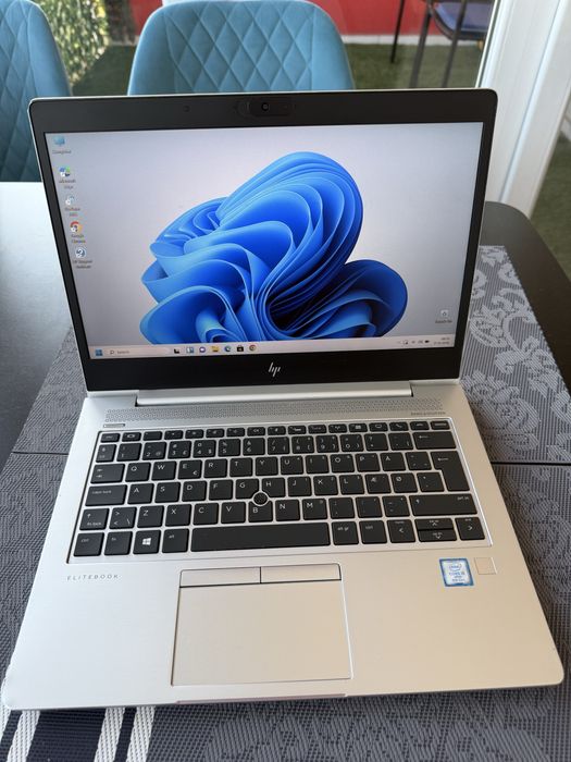 HP elitebook 830 G5, i5 gen8, ram 8Gb, ssd 256Gb, Aluminiu,frumos