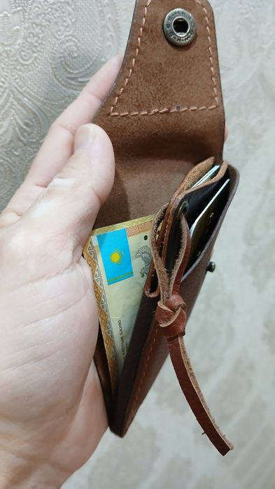 Кожаный портмоне американский