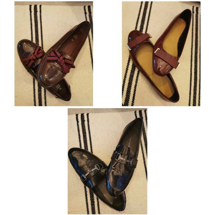 3 чифта пантофи, тип Кларк