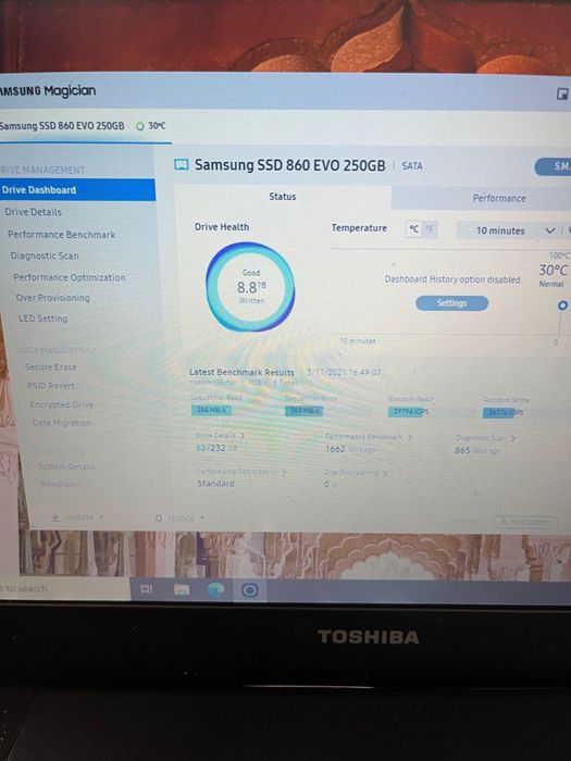 Лаптоп Toshiba portege r830-194