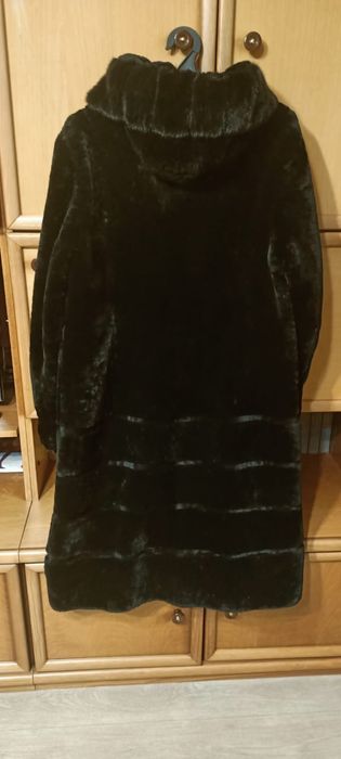Мутоновая шуба 54р