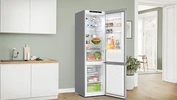 Нов инверторен хладилник  с фризер Bosch Series 4 203 x 60 см NoFrost KGN392LCF
