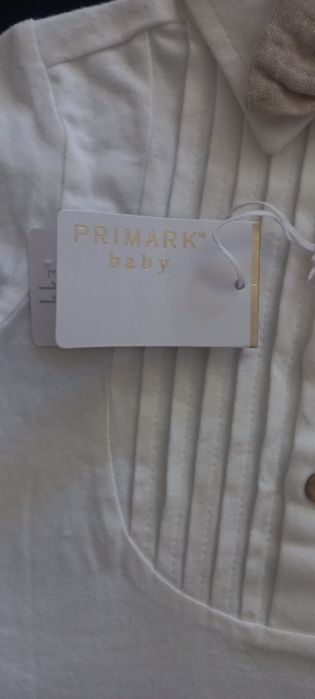 Ново памучно боди с папийонка Primark